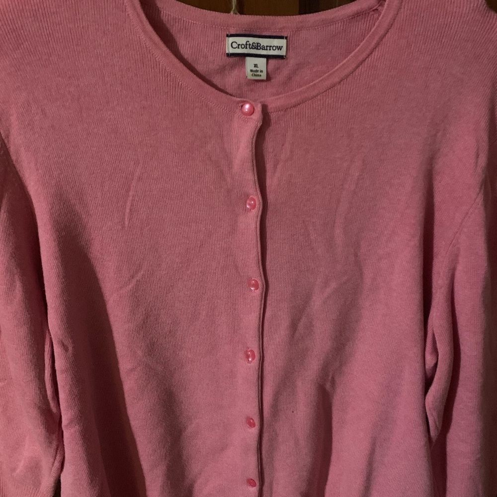 Pink sweater